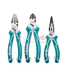 Bộ 3 kềm răng, cắt và nhọn cao cấp Total THT2K0301S