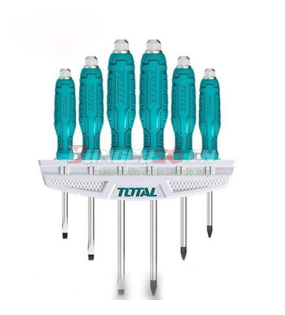 Bộ 6 tua vít đóng xuyên Total THGSS35061