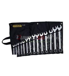 Bộ cờ lê vòng miệng hệ mét 14 chi tiết Stanley 87-038-1