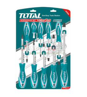 Bộ 10 tua vít Total THT250610