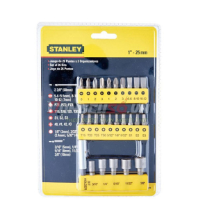 Mũi vặn vít bộ 29P Stanley 68-071-23