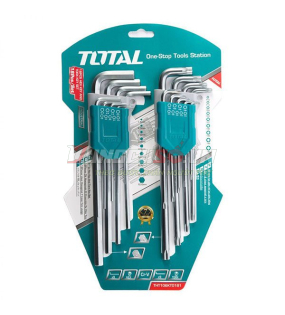 Bộ chìa lục giác và lục giác bông Total THT106KT0181