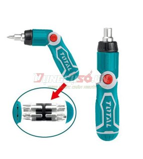 Bộ tua vít gấp 13 chi tiết Total TACSD30136