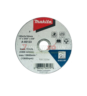 Đá cắt sắt A46S 100x2x16mm Makita A-85123