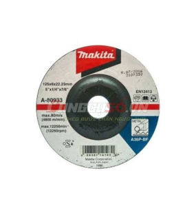 Đá mài thép A36P 125x6x22.23mm Makita A-80933