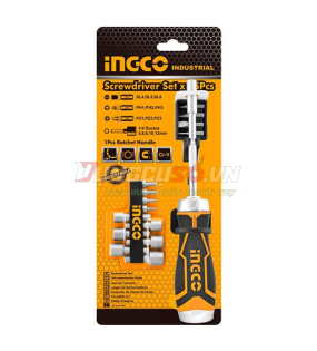 Bộ Tua Vít 15 Đầu INGCO AKISD1508