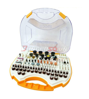Bộ 250 phụ kiện khoan mini INGCO AKMG2501