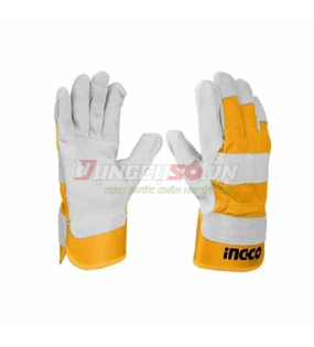 Găng tay vải da 10.5in INGCO HGVC01