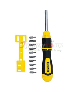 Bộ tua vít đa năng đảo chiều (10 mũi) Stanley STHT68010-8