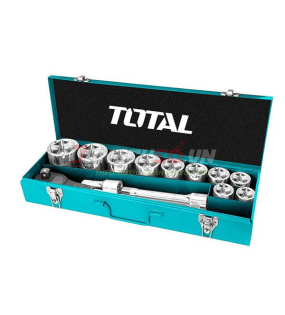 Bộ 15 đầu tuýp 3/4 in Total THT341151