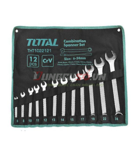 Bộ cờ lê vòng miệng 6-24mm Total THT1022121