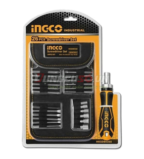 Bộ 26 tua vít INGCO HKSDB0268
