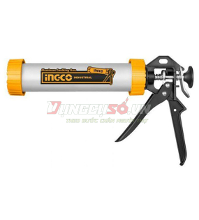 Súng bơm silicon ống nhôm 9in INGCO HCG0109