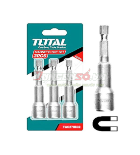Bộ mũi vít bắn tôn 8mm Total TAC270832