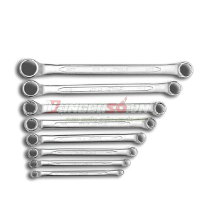 Bộ cờ lê 2 đầu vòng 8 cây 75° hệ Mét Stanley 87-576-1