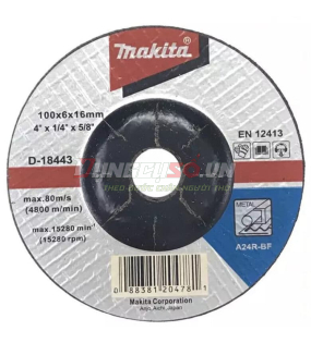 Đá mài sắt 100x6x16mm Makita D-18443