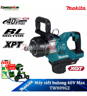 Máy siết bu lông 40V Makita TW009GZ