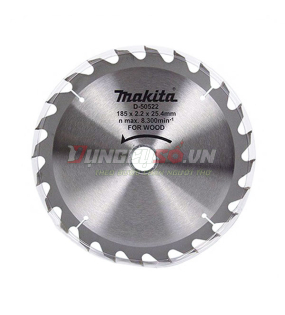 Lưỡi cắt gỗ 185mm Makita D-50522