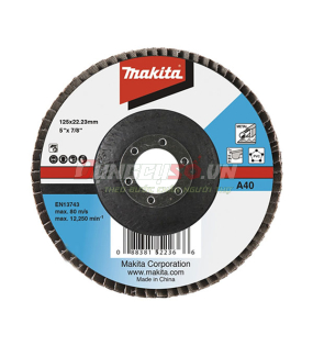 Đĩa nhám xếp sợi thủy tinh 125×22.23mm Makita D-63507