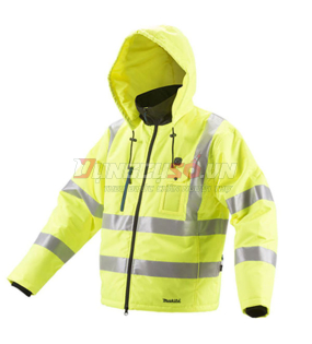 Áo khoác sưởi ấm pin size L 18V/14.4V Makita DCJ206YL