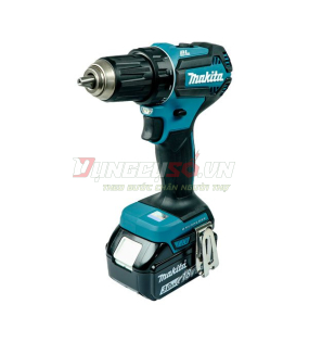 Máy khoan vặn vít dùng pin 18V Makita DDF485SFE