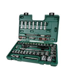 Bộ đầu tuýp 46 chi tiết Sata 09006