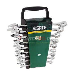 Bộ cờ lê vòng miệng 9 chi tiết Sata 09020
