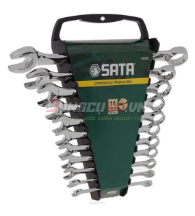 Bộ cờ lê vòng miệng 11 chi tiết Sata 09022