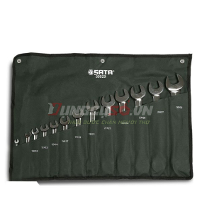 Bộ cờ lê 2 đầu miệng 13 chi tiết Sata 09029