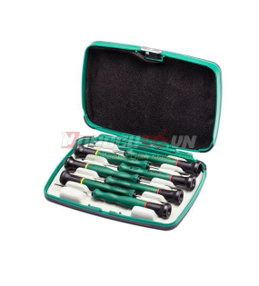 Bộ tua vít sao cán dài 7 chi tiết Sata 09314