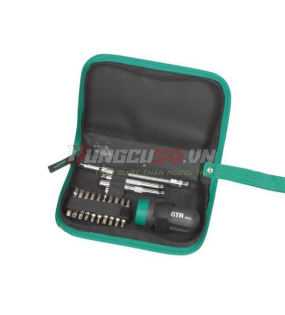 Bộ tua vít cần tự động 25 chi tiết Sata 09342