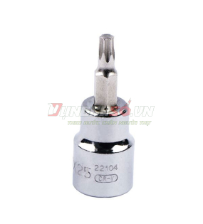 Đầu tuýp mũi sao 3/8in – T25 Sata 22104