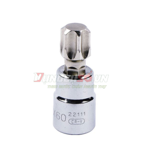 Đầu tuýp mũi sao 3/8in – T60 Sata 22111