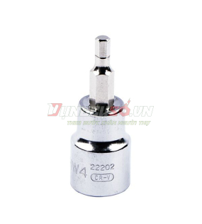 Đầu tuýp mũi lục giác 3/8in – 4mm Sata 22202