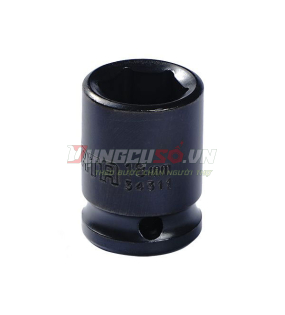 Đầu tuýp đen 6 cạnh 1/2in – 18mm Sata 34311