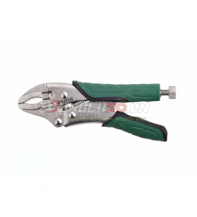 Kềm bấm chết có bao da mũi cong 5in Sata 71105