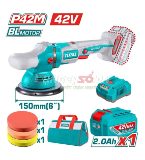Máy đánh bóng không chổi than dùng pin 42V TOTAL TAPLI42151