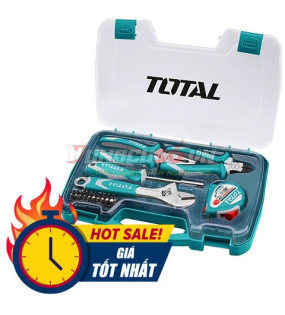 Bộ dụng cụ cầm tay 25 chi tiết Total THKTHP90256