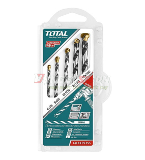 Bộ 5 mũi khoan bê tông 4-10mm Total TACSD5055