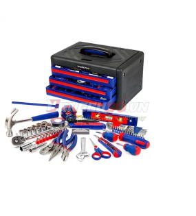 Bộ công cụ 125 chi tiết Workpro WP209028