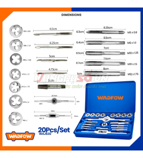 Bộ taro ren 20 chi tiết WADFOW - WAJ1L02