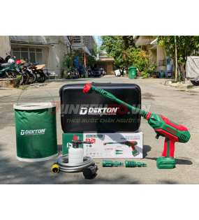 Máy rửa xe dùng pin Dekton SRX1401BL (Chưa Pin Sạc)