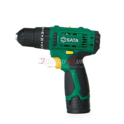Máy khoan động lực pin không chổi than 12V 2Ah Sata 05802