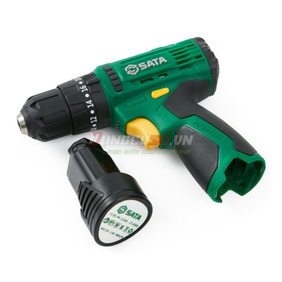 Máy khoan động lực pin không chổi than 12V 2Ah Sata 05802