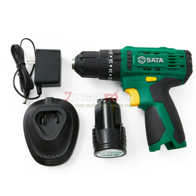 Máy khoan động lực pin không chổi than 12V 2Ah Sata 05802