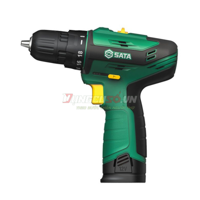 Máy khoan pin 12V 2Ah Sata 05806