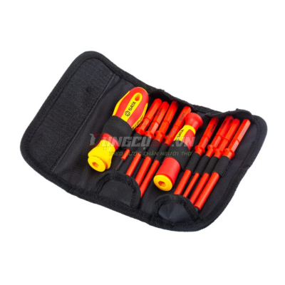 Bộ tua vít cách điện 10 chi tiết VDE 1000V Sata 09304