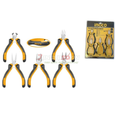 Bộ 5 kềm mini 4.5in INGCO HMPS01115