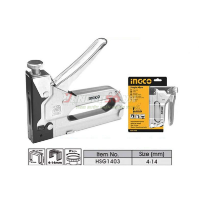 Kềm bấm ghim chữ U 4-14mm INGCO HSG1403