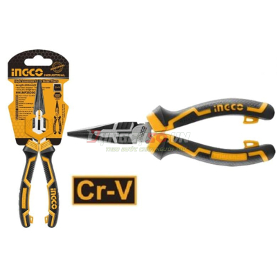 Kềm Mũi Nhọn Mỏ Dài Cao Cấp 200mm INGCO HHLNP28200